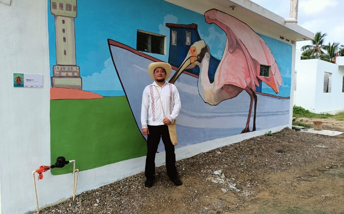 Con los murales esperan fomentar el turismo. (Erik Saldaña)