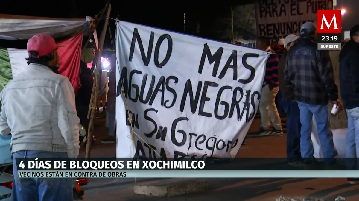 Pobladores de San Gregorio piden renuncia del alcalde de Xochimilco