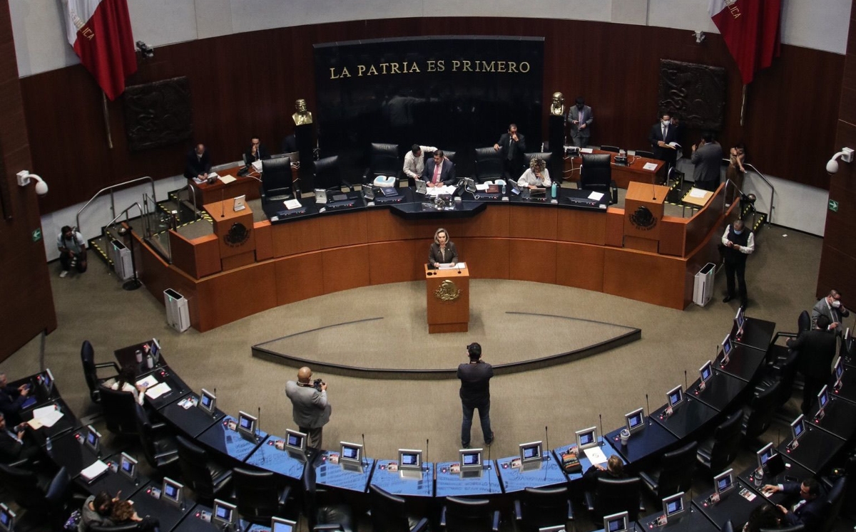 Sesión ordinaria del Senado de la República. | Cuartoscuro
