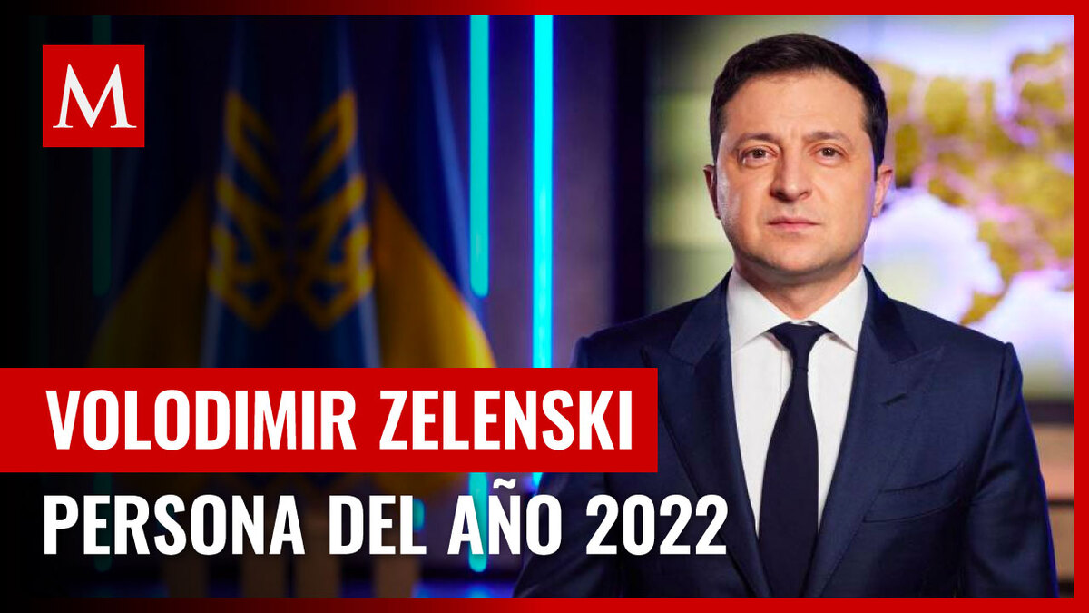 Volodimir Zelenski es nombrado persona del año por la revista Times