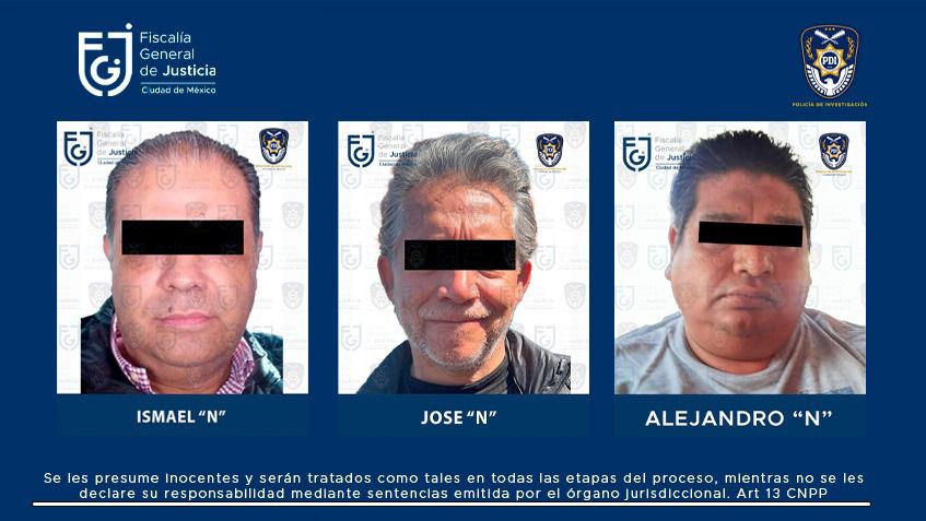 Agentes de la PDI cumplimentaron las órdenes de aprehensión contra los tres hombres.