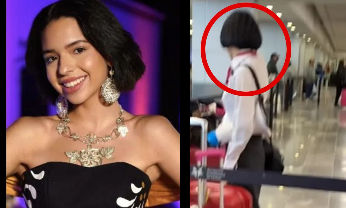 Ángela Aguilar tiene una doble; la captan en aerolínea de Volaris | ESPECIAL