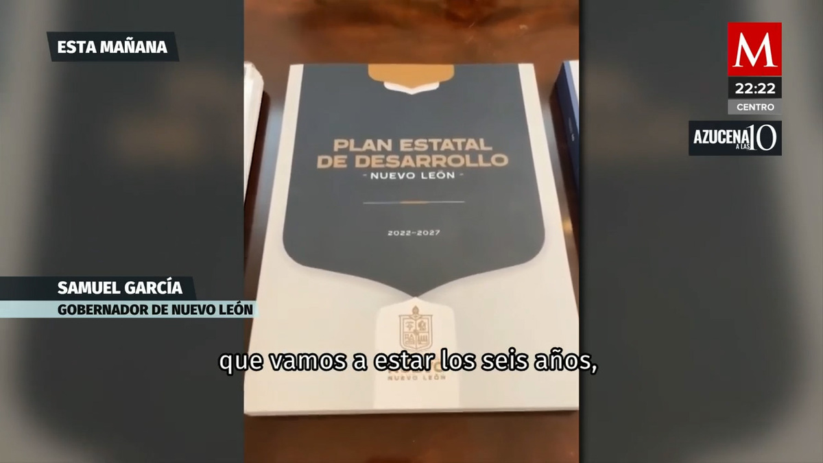 "Vamos a estar los 6 años, para que no anden especulando": Samuel García