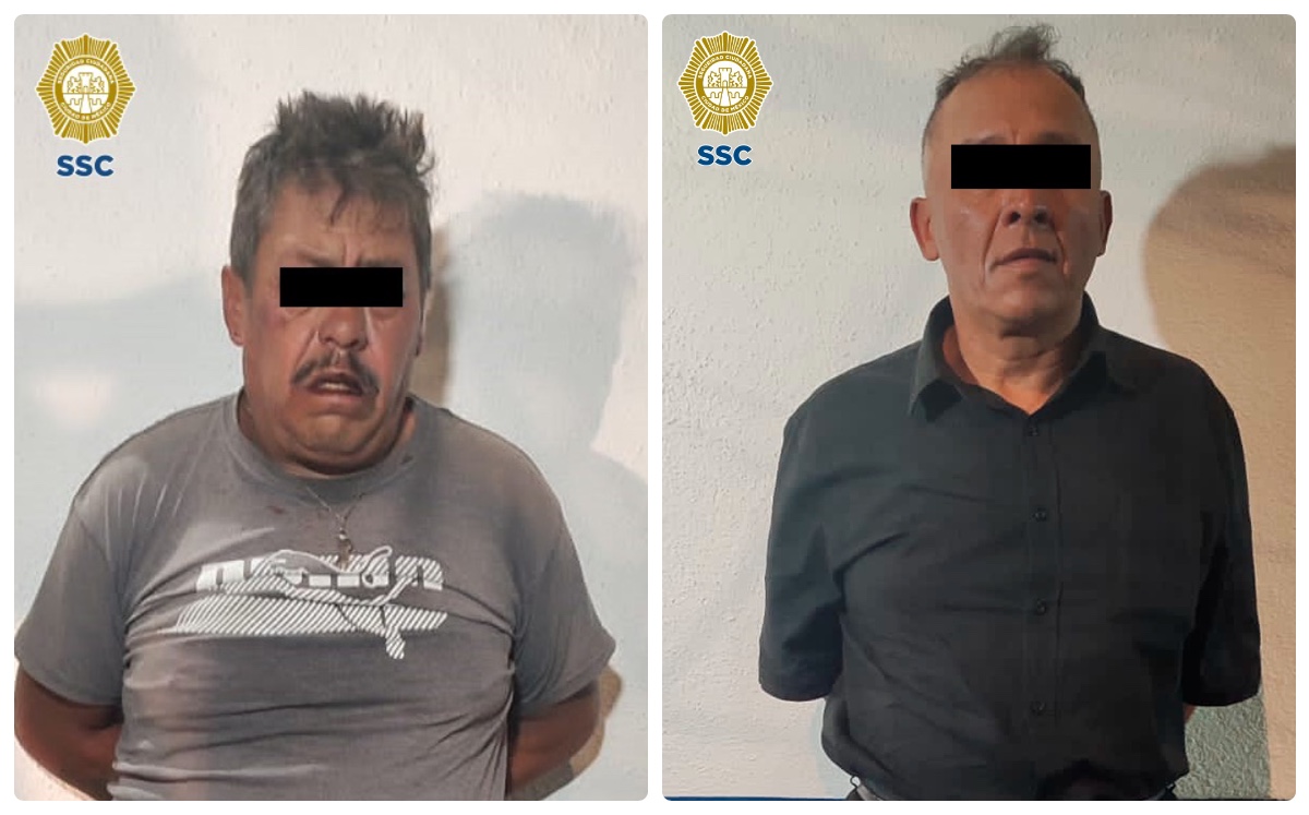 Detenidos en CdMx. (Especial)