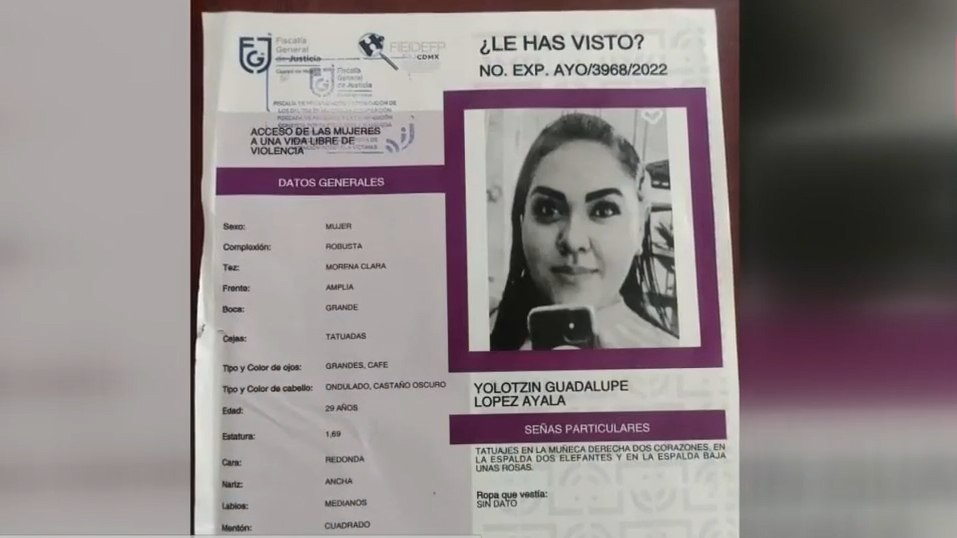 Detienen a presunto feminicida de Yolotzin en Edomex