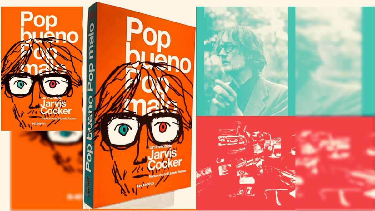 Jarvis Cocker y su inventario  de “Pop bueno. Pop malo”. Foto: Especial