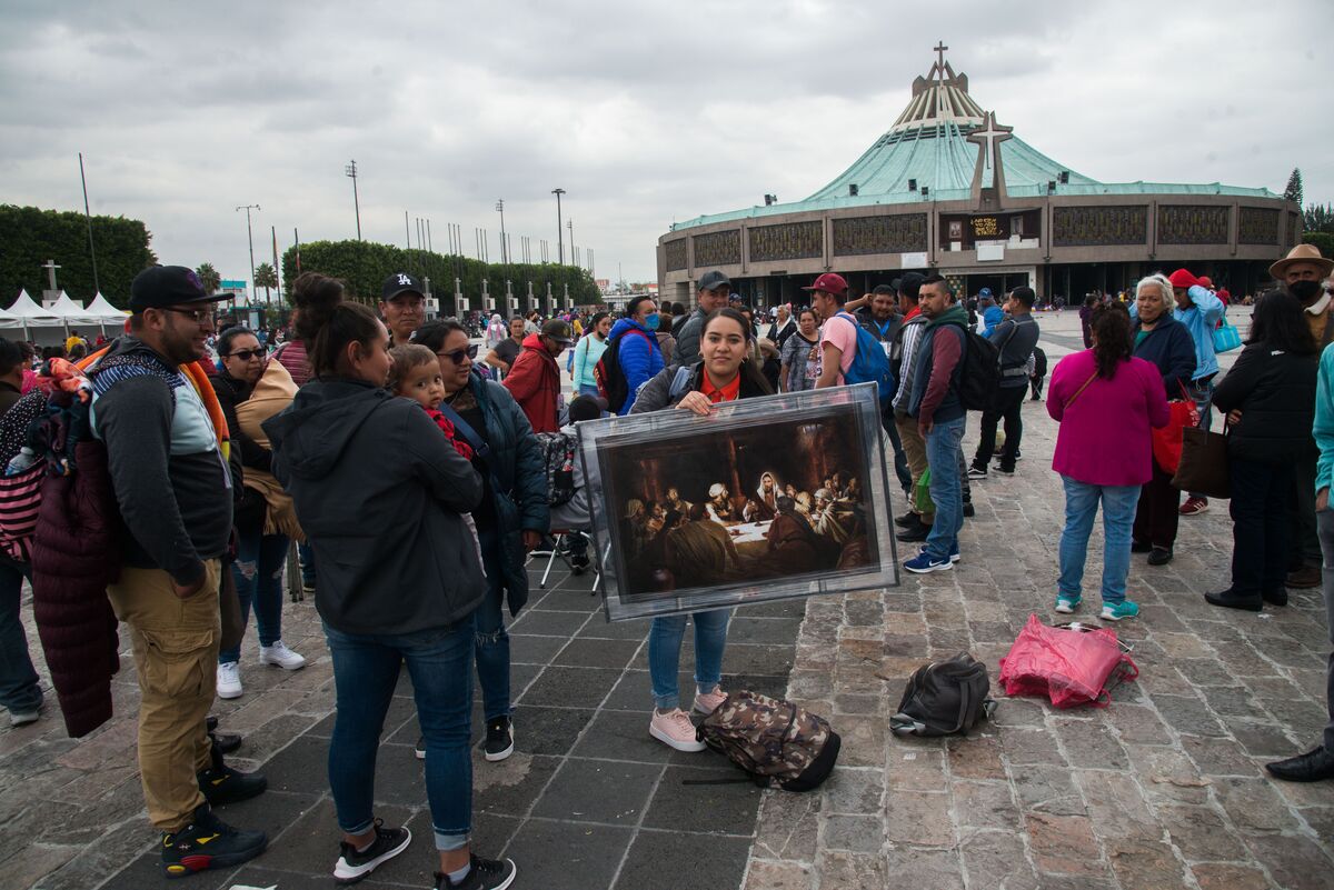 Peregrinos llegando a la Basílica (Cuartoscuro)