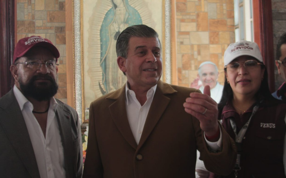 Profeco supervisa puestos en Basílica de Guadalupe previo al 12 de diciembre. Fotos: (Emiliano Molina)