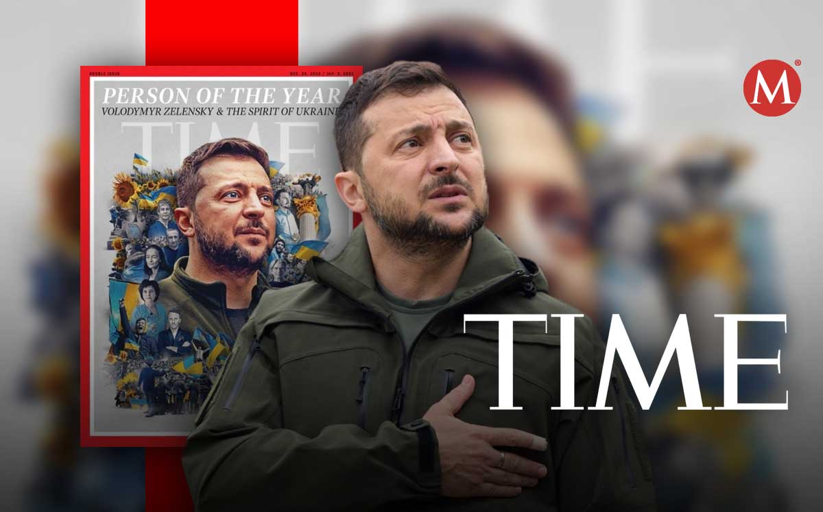 Volodimir Zelenski es nombrado persona del año por la revista Times | Especial