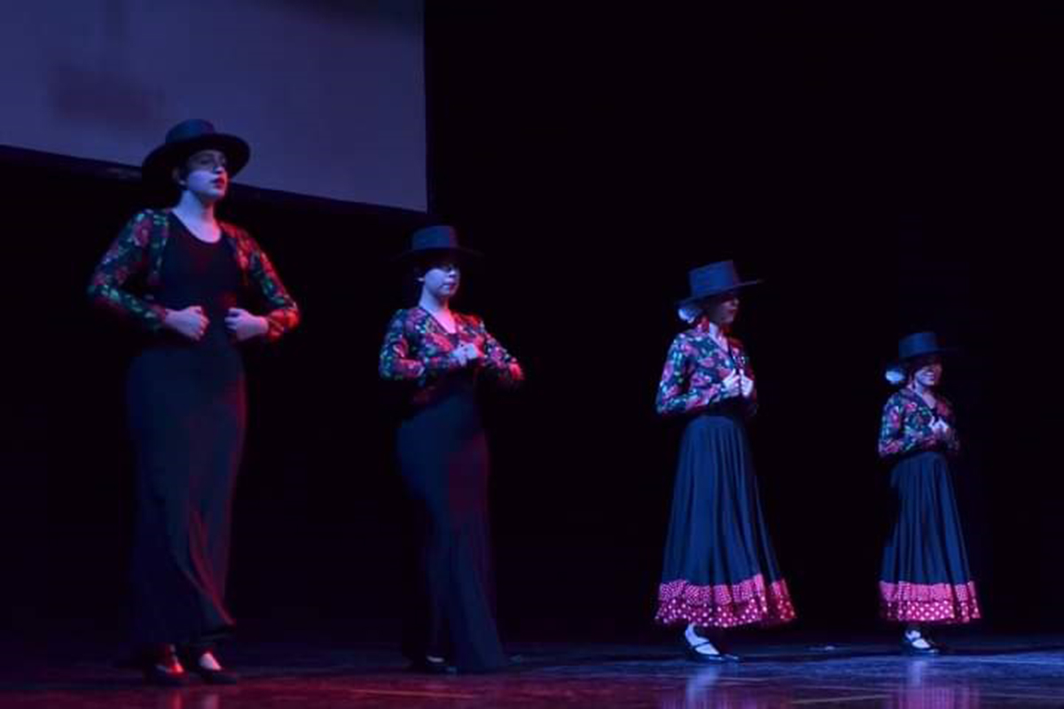 Bailarinas que integran la Amaya Compañía Flamenca. | Especial