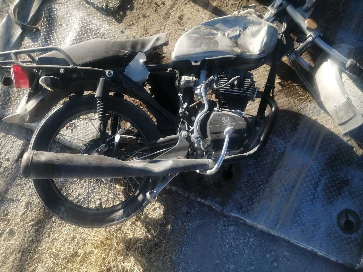 El choque se registró sobre la carretera a Mieleras, a la altura del entronque con el Ejido San Julián, en Matamoros.
