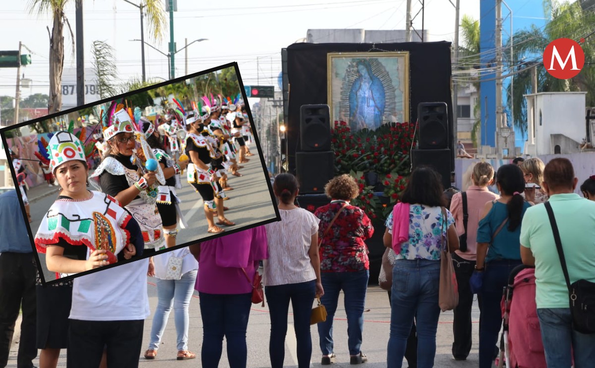 Comienza celebración a la Virgen de Guadalupe en Tampico