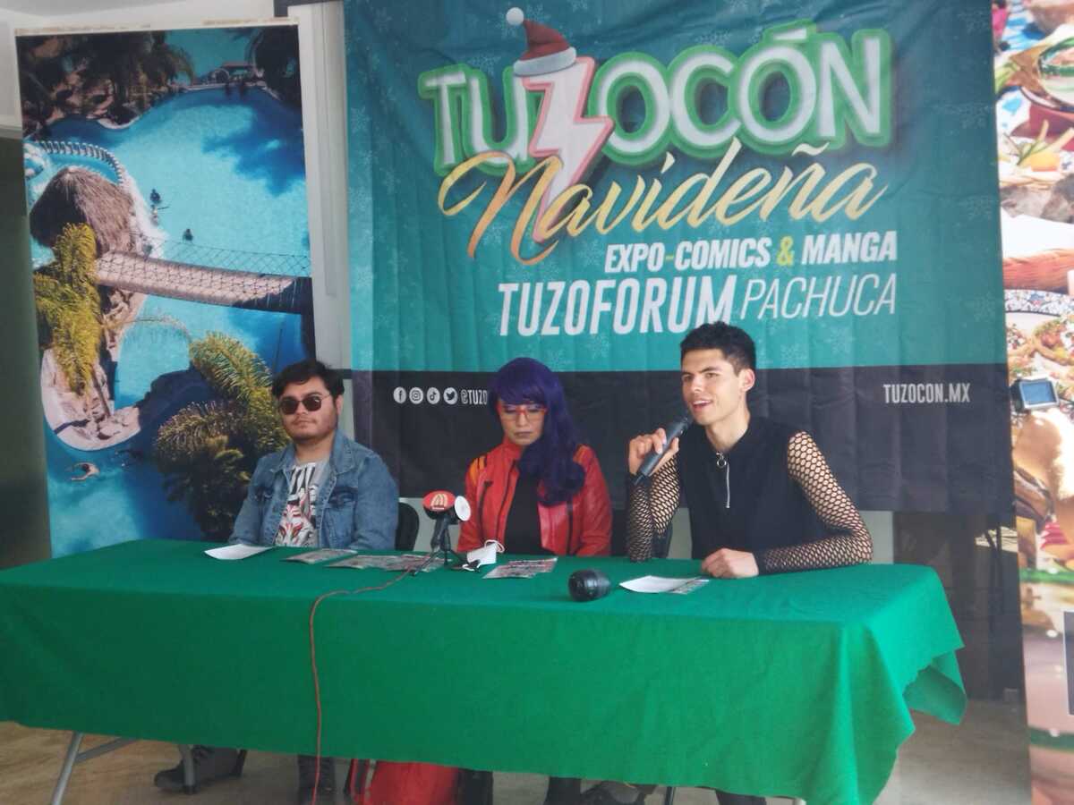 Conferencia de prensa de la Expo Tuzocón Navideña 2022 (Elizabeth Hernández)