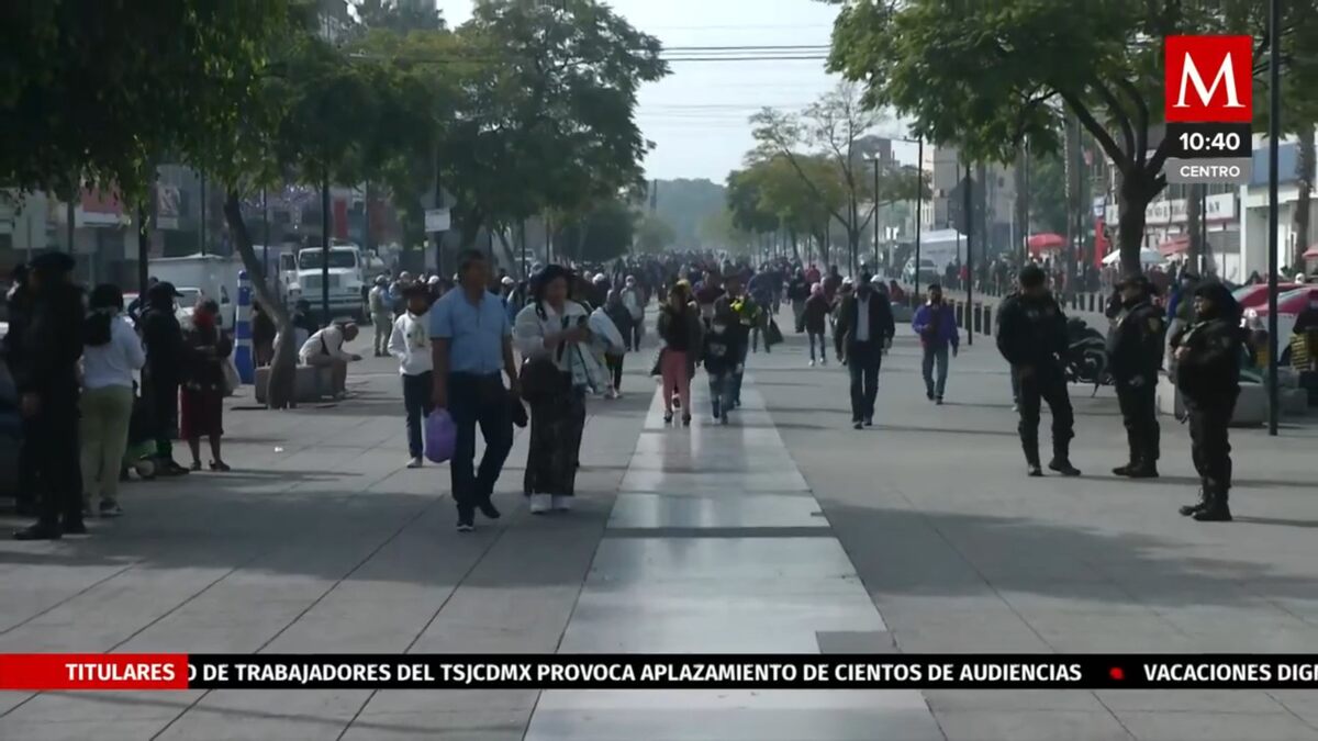 Continúa llegada de peregrinos a la Basílica de Guadalupe