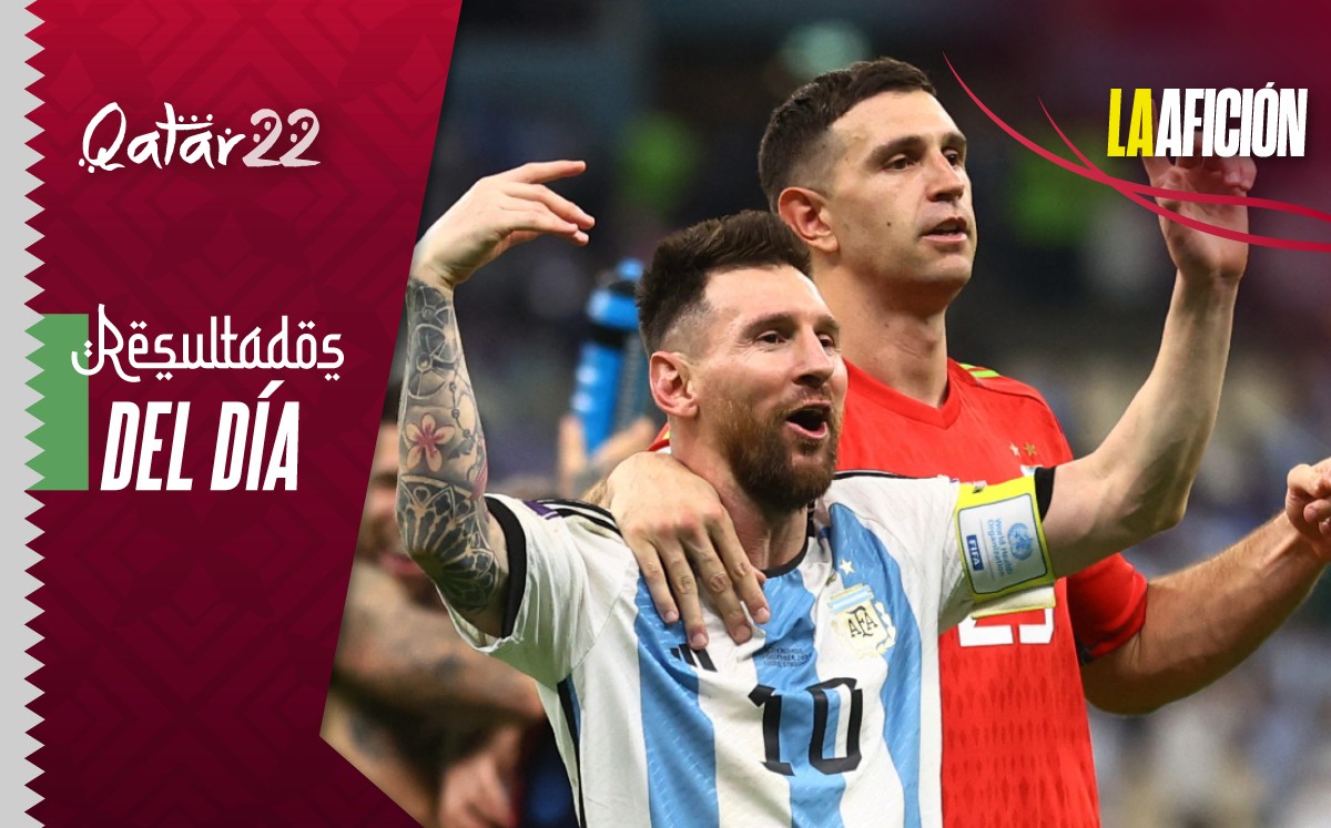 Resultados de los cuartos de final del 9 diciembre del Mundial de Qatar 2022