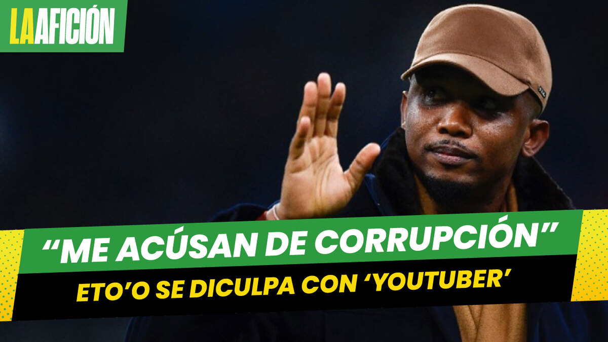 Samuel Eto'o se disculpa tras agredir a youtuber en el Mundial de Qatar 2022