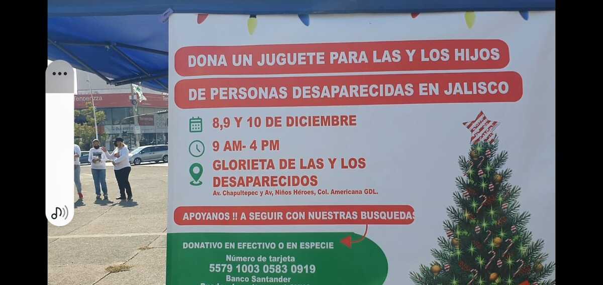 Se reunirán este 8, 9 y 10 de diciembre, en la Glorieta de las y los Desaparecidos. (Especial)