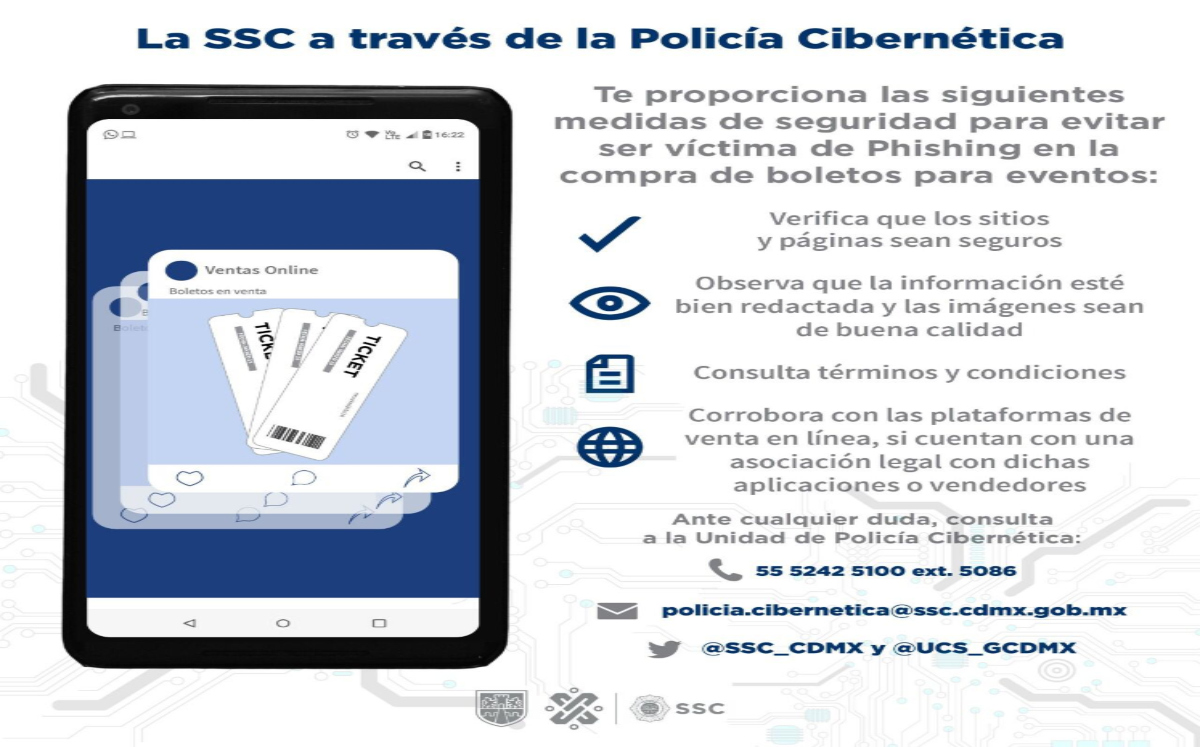 La Secretaría de Seguridad recomienda que, si es víctima de un delito, es necesario presentar una denuncia ante el Ministerio Público / Cortesía