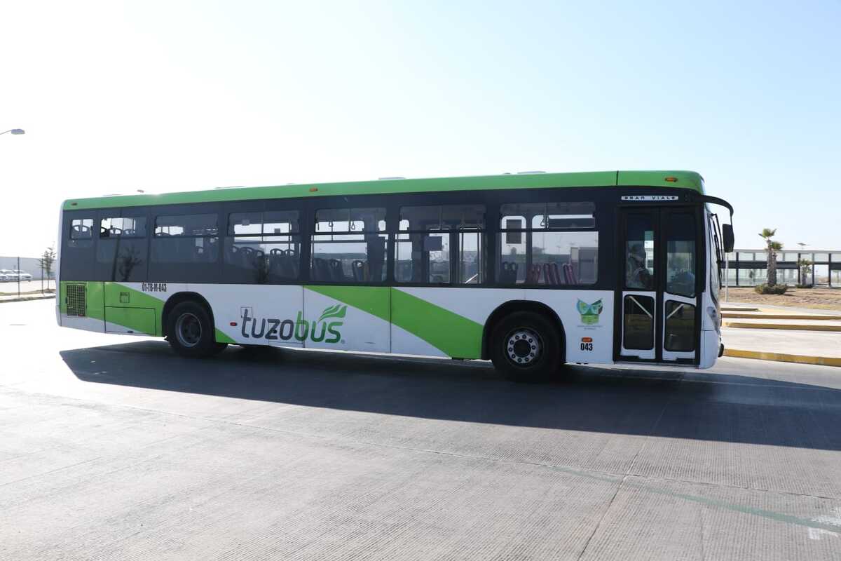 El servicio de transporte público Tuzobús, hará un recorte operativo por las peregrinaciones