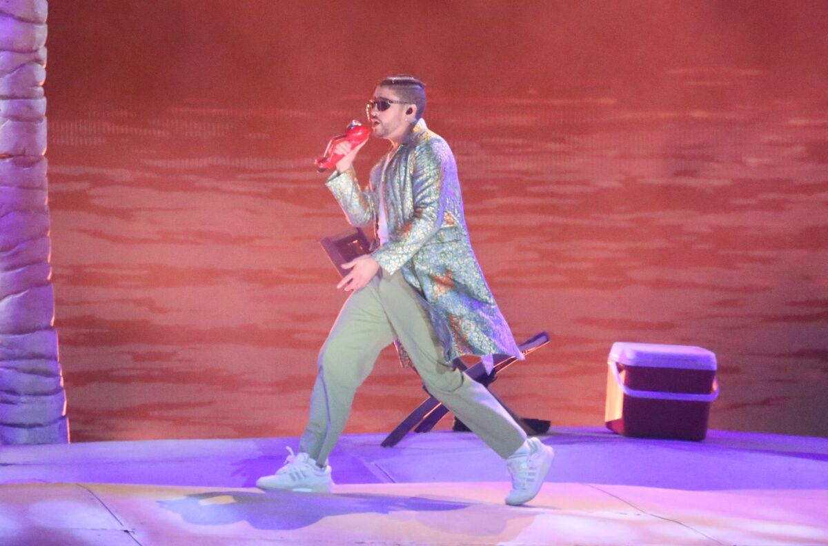 Concierto de Bad Bunny en CdMx. (Ariel Ojeda)