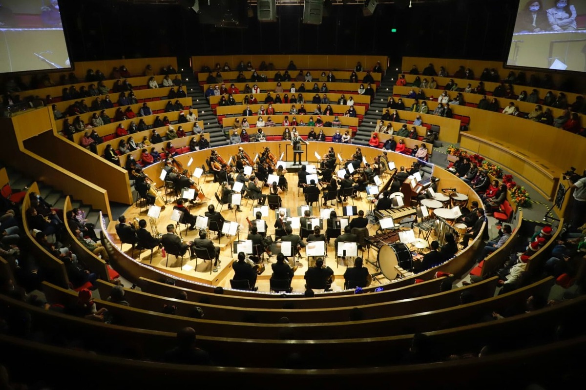 Orquesta Sinfónica de la Universidad Autónoma del Estado de Hidalgo. (Cortesía)