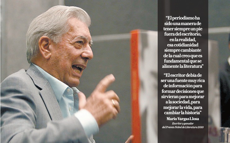 Vargas Llosa considera que un escritor está obligado a participar en el debate sobre la solución de los problemas sociales. Especial