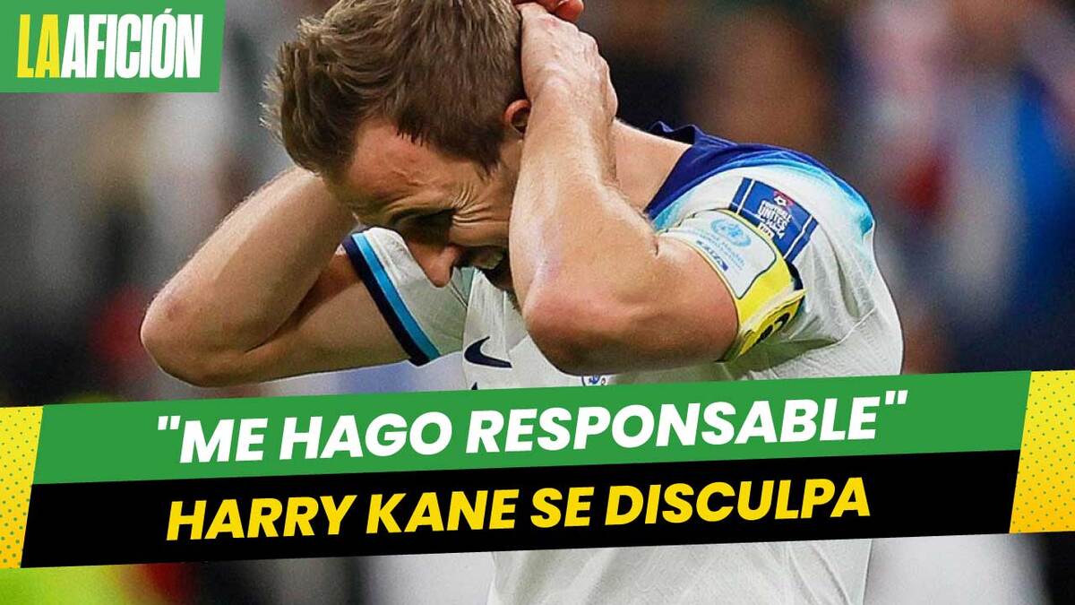 'Absolutamente roto'; el mensaje de Harry Kane tras la eliminación de Inglaterra en Qatar 2022