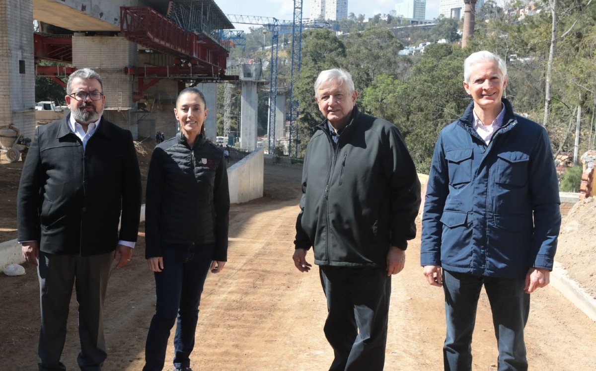 Las tres estaciones del tren que se ubicarán en la ciudad son: Santa Fe, Vasco de Quiroga y la terminal Observatorio.| Twitter