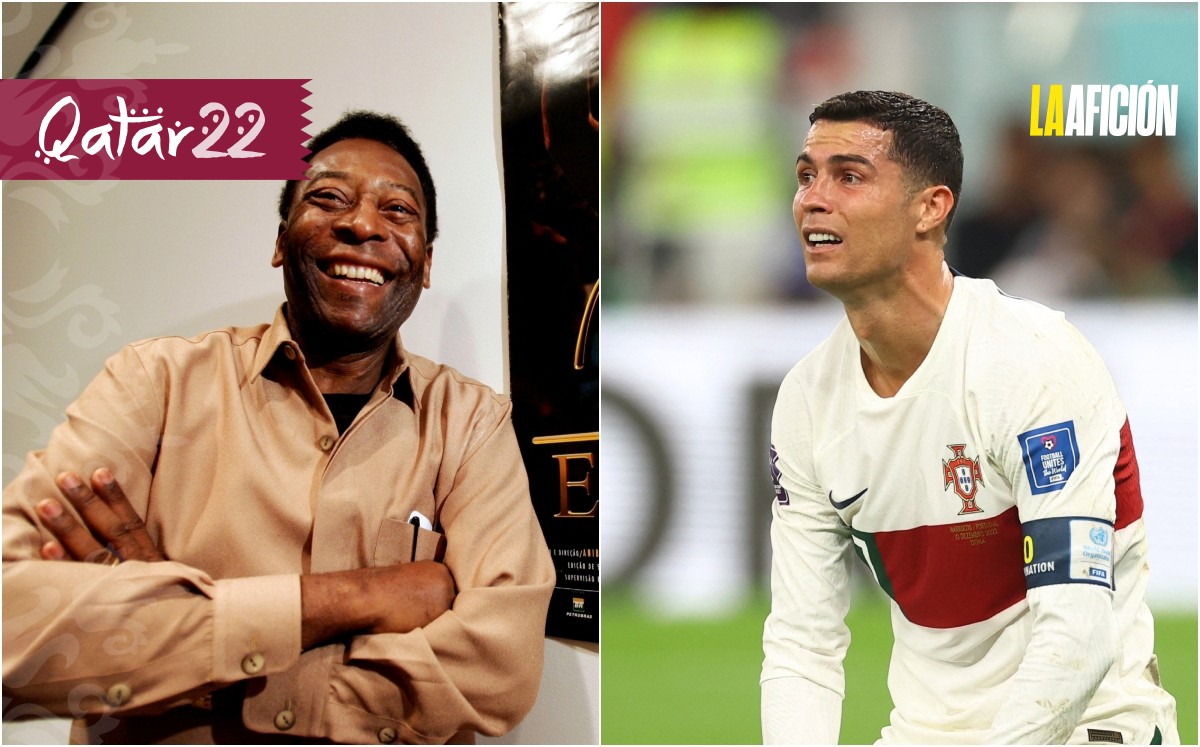 Pelé envía mensaje a Cristiano Ronaldo tras su eliminación del Mundial (Reuters)