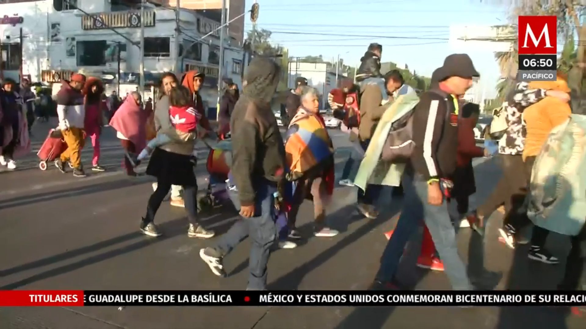 Cierres viales por festejos de la Virgen de Guadalupe