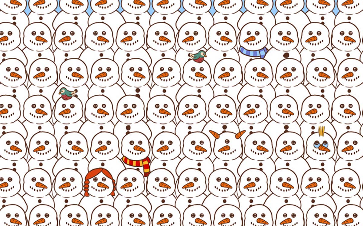 Encuentra a un adorable oso panda. (Genial Gurú)