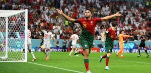 El anotado por Gonçalo Ramos fue el primer hat-trick y se mete en la pelea por el título de goleo del Mundial.