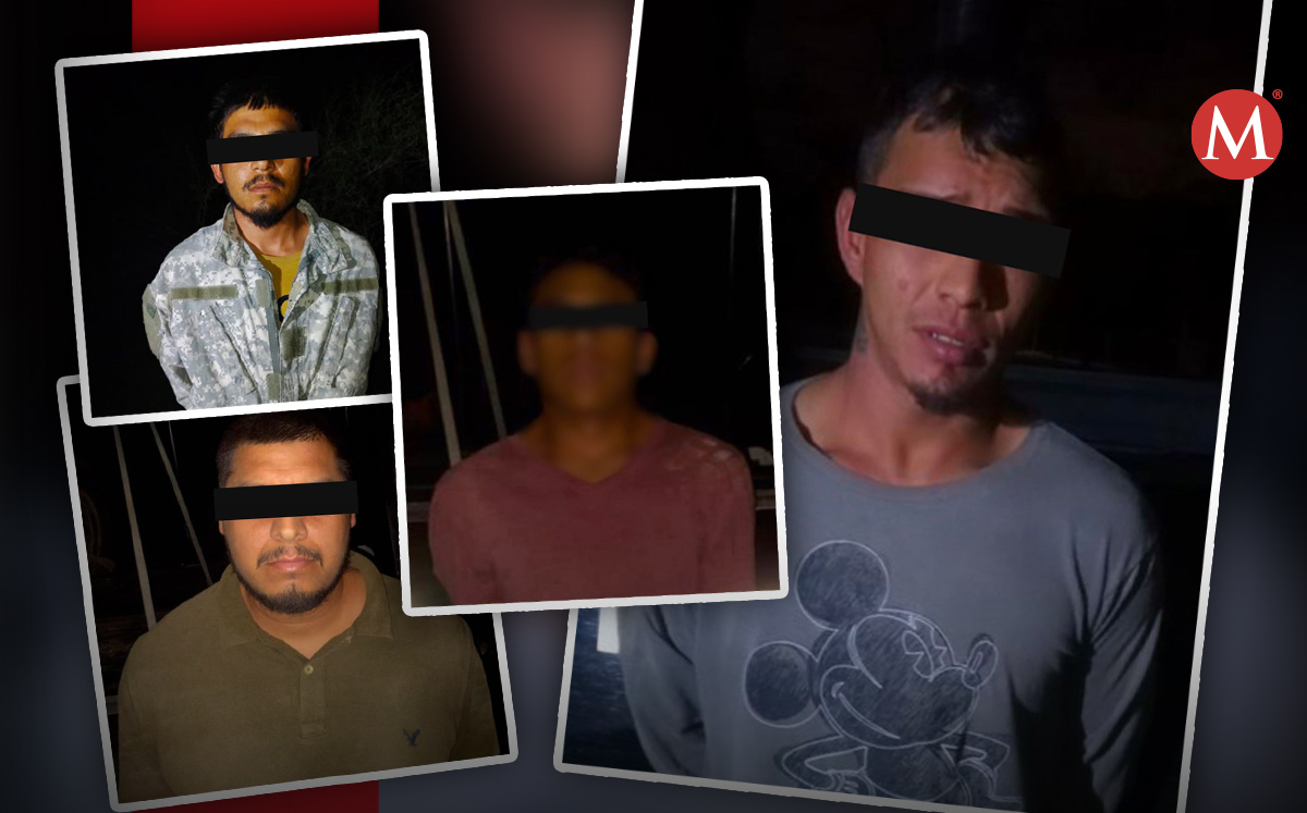 Entre los detenidos hay un menor de edad. Foto: Especial