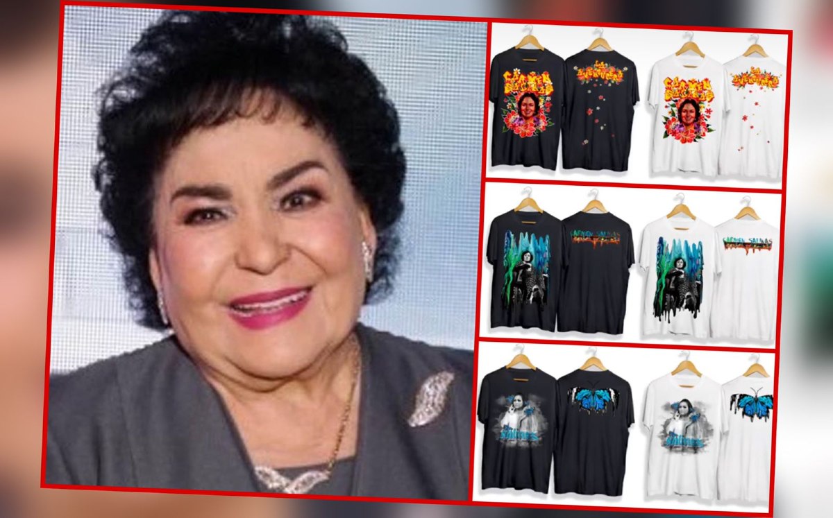 Familia de Carmen Salinas sacó a la venta mercancía oficial (Especial)