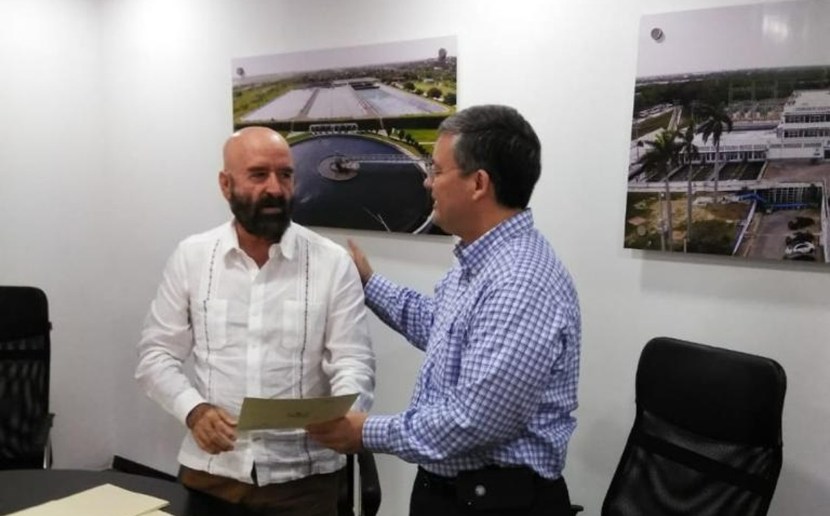 José González Casanova como nuevo gerente general de la Comisión Municipal de Agua Potable