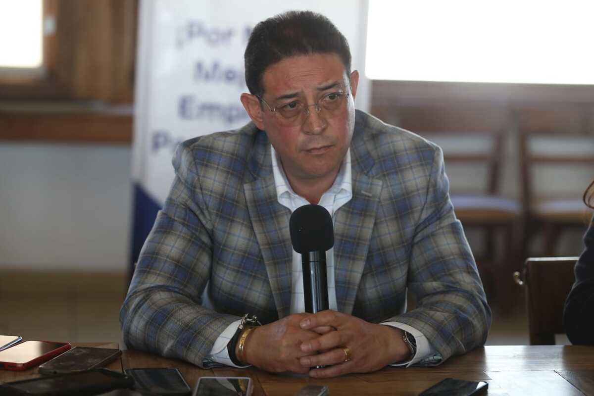 Juan Manuel Batres presidente de COPARMEX Hidalgo (Elizabeth Hernández)