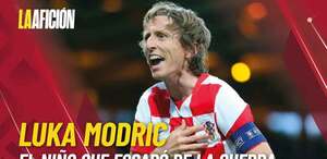 Luka Modric, la historia del capitán de Croacia en Qatar 2022 que huyó de la guerra y se convirtió en futbolista