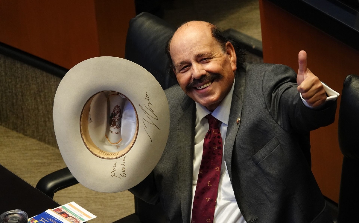 El morenista Armando Guadiana durante una sesión del Senado. | Cuartoscuro