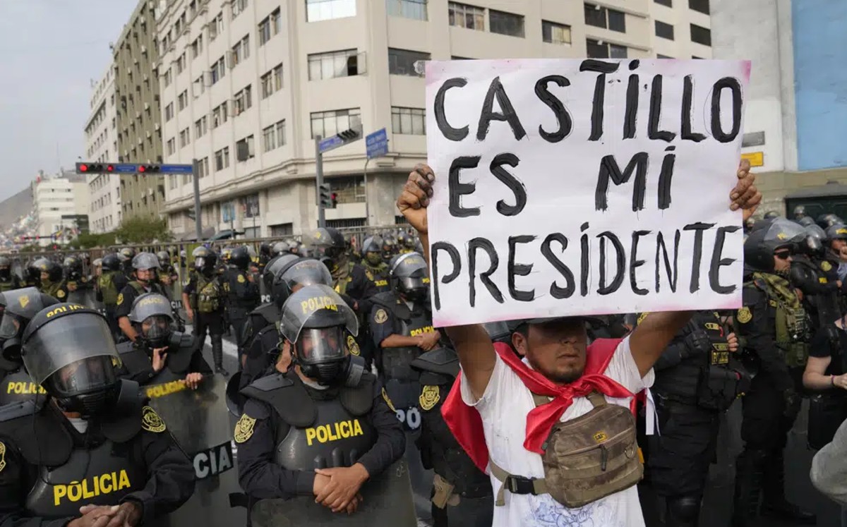 Pedro Castillo permanecerá en prisión tras intentar disolver el Congreso (AP)