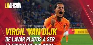 Conoce la historia de Virgil van Dijk, la estrella de los Países Bajos que de lavar platos ahora es la figura de su selección en el Mundial de Qatar 2022.