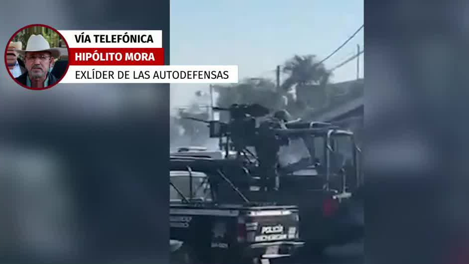 Bloqueos en Michoacán fueron realizados por sicarios: Hipólito Mora, ex líder de las Autodefensas