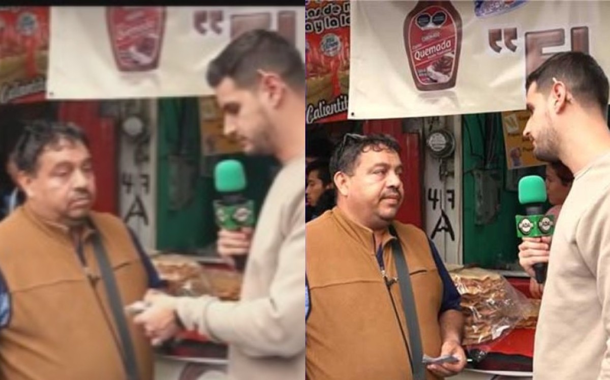 El conductor sorprendió a este hombre con su noble gesto (Especial).