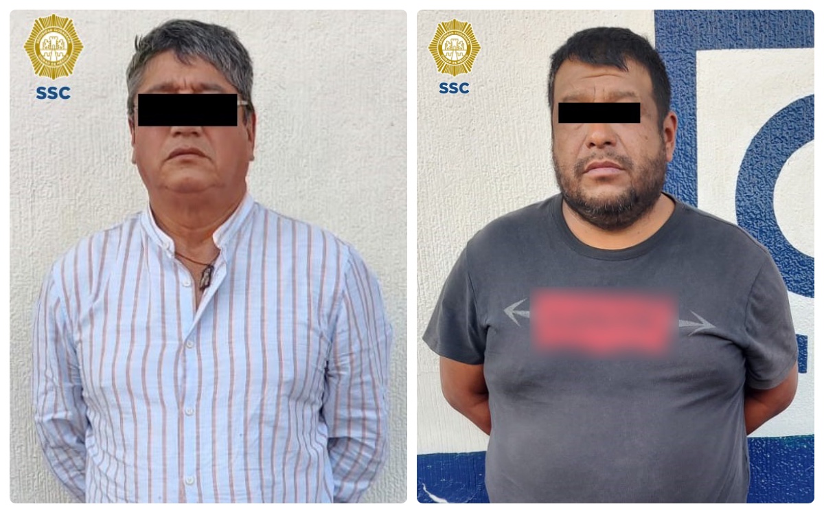 Hombres detenidos. (Especial)