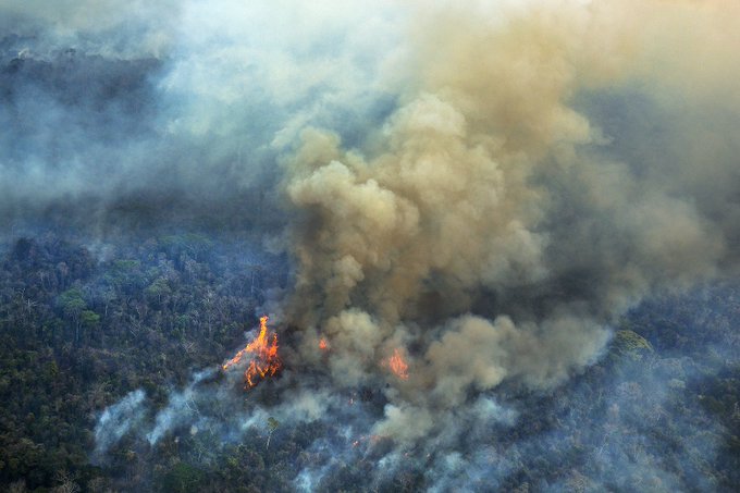 Incendios en Brasil casi se duplican en un año (@teleSURTV)