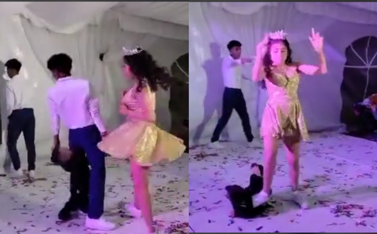 Niño se atraviesa durante vals de quinceañera | Especial