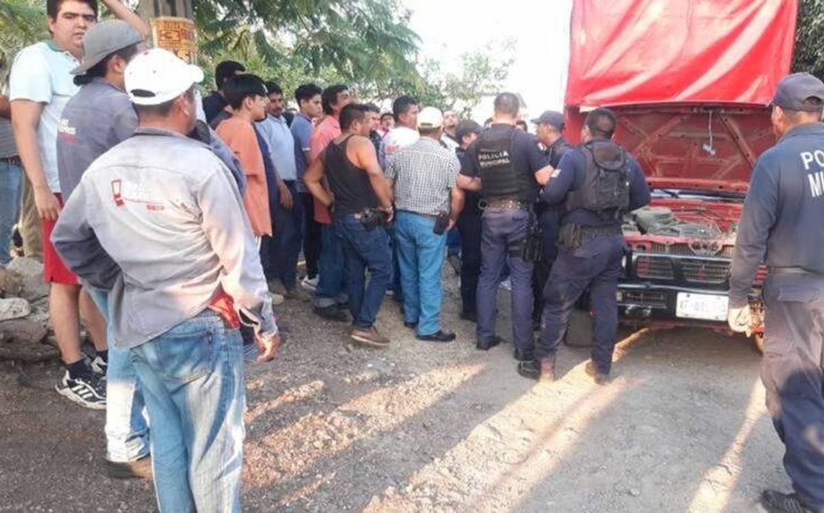 Pobladores señalaron que están molestos por los robos frecuentes que han sufrido. | Especial