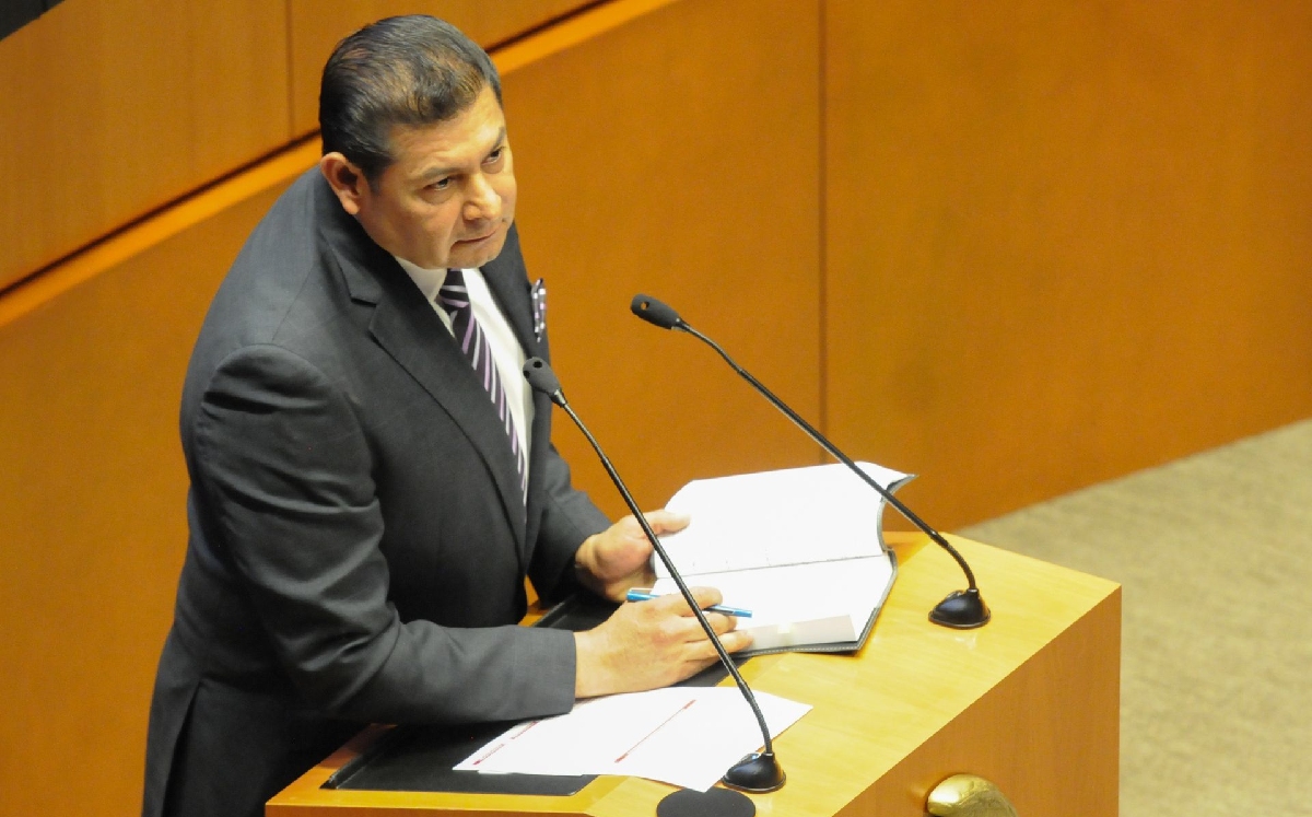 Alejandro Armenta, presidente de la Mesa Directiva del Senado. | Cuartoscuro