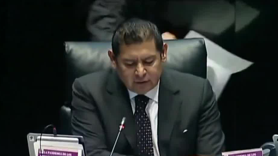 Armenta concluye los trabajos correspondientes al primer periodo de sesiones ordinarias en el Senado