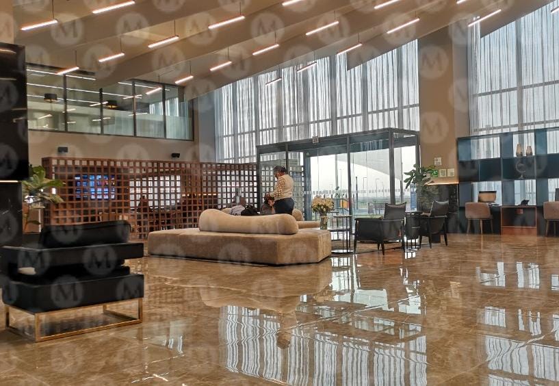 Hotel Holiday Inn del Aeropuerto Internacional Felipe Ángeles. (Foto: Jorge Becerril)