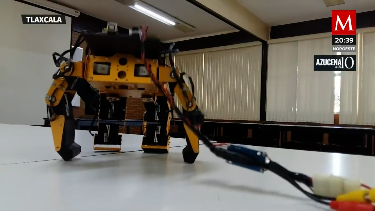 ¡Increíble! Desarrollan robot buscador de personas en la Universidad Autónoma de Tlaxcala